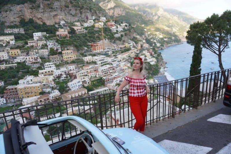 Positano/Praiano: Iconic Fiat 500 Private Amalfi Coast Tour - Small rules that affect packing and comfort