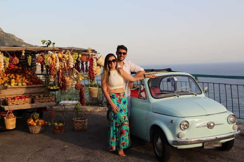 Positano/Praiano: Iconic Fiat 500 Private Amalfi Coast Tour - How the 2-hour route actually plays out