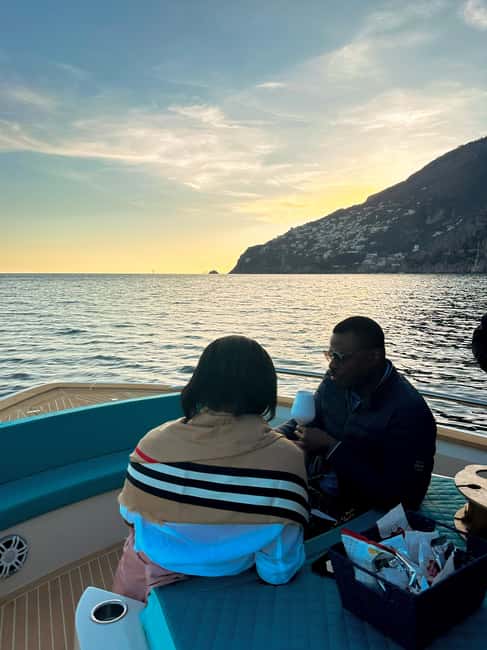 Positano: Shared Sunset Cruise - Amalfi Coast Aperitif Hour: Music, Drinks, and a Rolling Photo Line