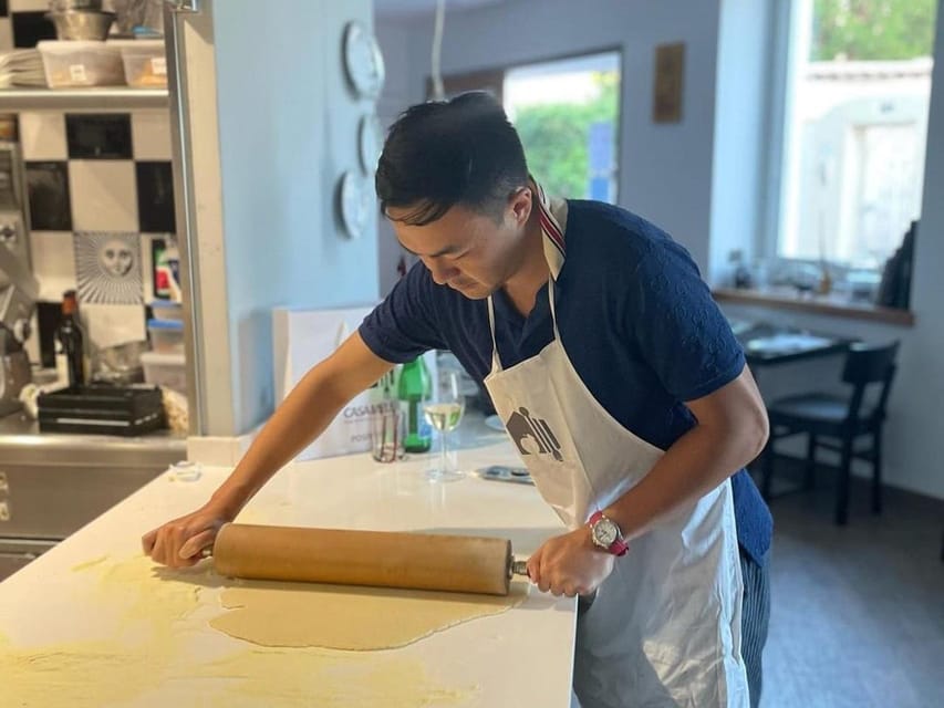 Positano: Small Group Cooking Class with Prosecco & Dessert - Positano cooking, with wine and real hands-on time
