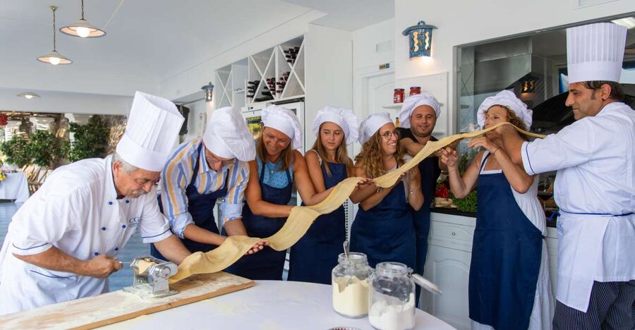Praiano: Cooking Class with Dinner Overlooking the Sea - Key highlights to know before you go