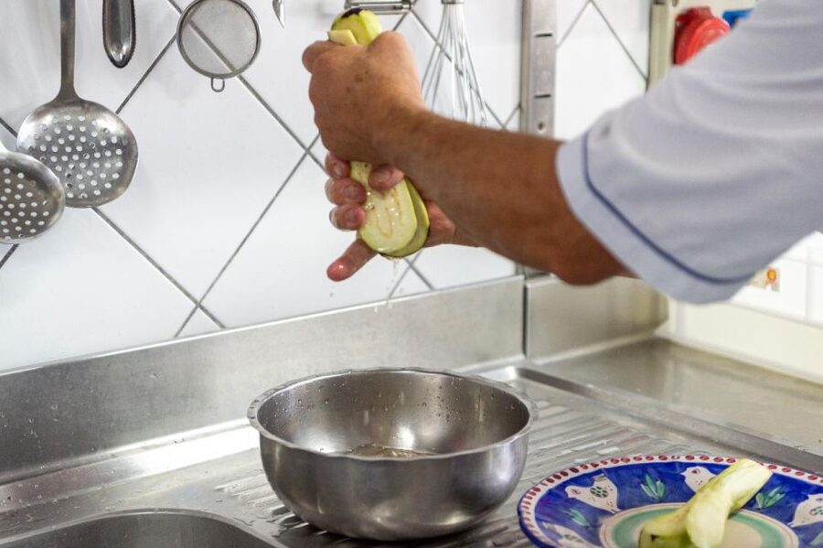 Praiano: Cooking Class with Dinner Overlooking the Sea - Inside La Gavitella Restaurant: what your kitchen setup feels like