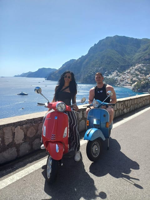 Private Amalfi Coast Tour by Vespa - Self driven option - Riding the Amalfi Coast on an automatic vintage Vespa