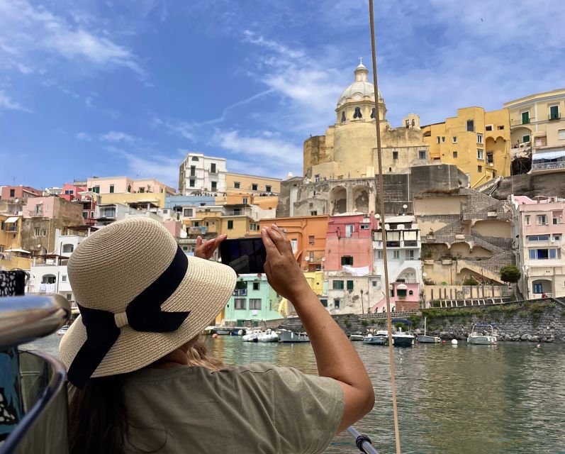 Procida: Boat Tour with Swimming Stops and Underwater Photos - Marina di Corricella Photo Stop: The Color Looks Better From the Bay