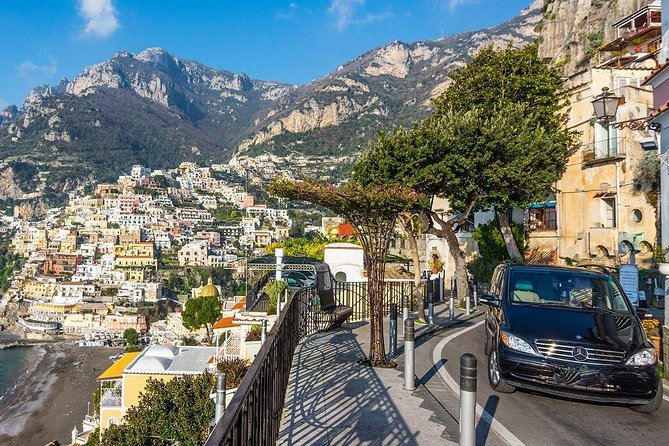 Shared Amalfi Coast by Minivan 8 pax Land Tour from Sorrento - Piazza Tasso: the quick Sorrento start that actually sets the tone
