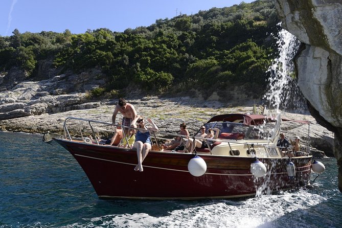 Small Group Boat Tour Capri & Blue Grotto with Swimming Stops - Blue Grotto: the fee, the time limit, and what to do if seas turn choppy