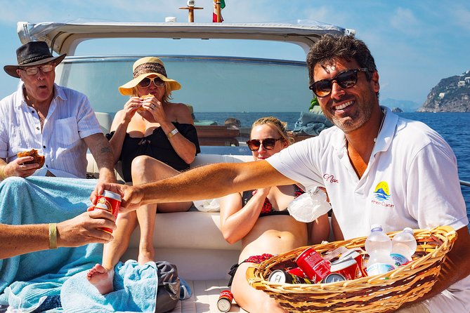 Small Group Boat Tour: Day Cruise from Sorrento to Capri - The crossing: snacks, soft drinks, and Gulf of Naples scenery