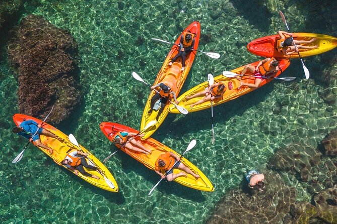 Small groups Kayak tour from Sorrento to Bagni Regina Giovanna - Meeting at Sorrento SUP & Kayak: the practical start