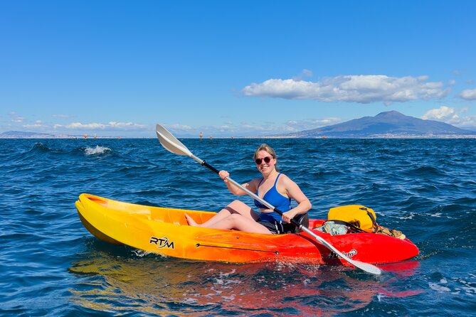 Small groups Kayak tour from Sorrento to Bagni Regina Giovanna - Stop at Bagni Regina Giovanna: Roman ruins meet emerald water