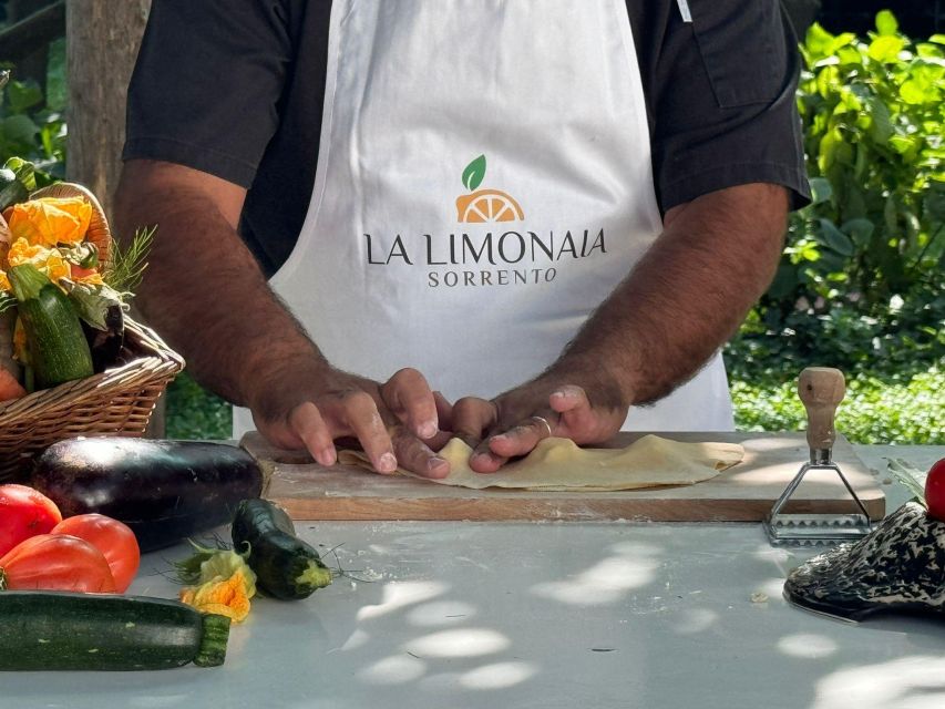 Sorrento: Authentic Italian Cooking Class in a Citrus Grove - Homemade Pasta for the First Course