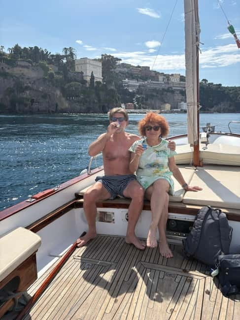 Sorrento: Boat Coastal Cruise with Swim and Limoncello - Guides, Stories, and the Small-Boat Comfort Factor