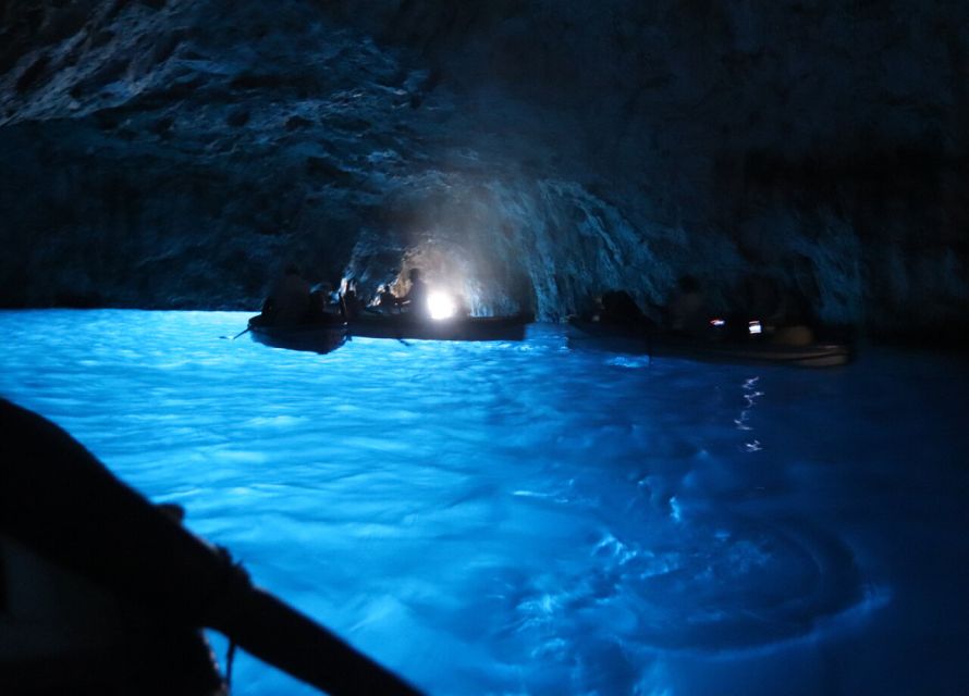 Sorrento: Capri, Anacapri and Blue Grotto Guided Tour - Ferry Ride to Capri: Views That Make the Day Feel Longer