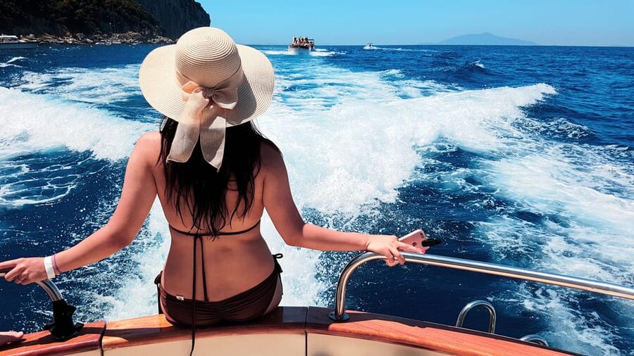 Sorrento Coast 2 Hours Shared Boat Tour with Swimming Stop - Meeting at Marina Piccola: how to start the day without stress