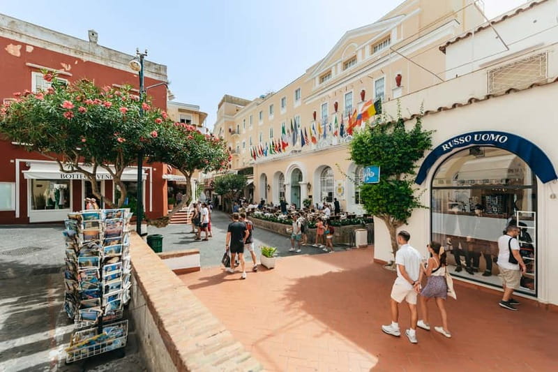 Sorrento: Coast and Capri Boat Trip with Limoncello Tasting - Cruise to Capri: Gulf of Naples and Vesuvius from the Water