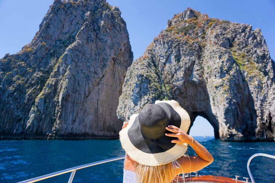 Sorrento Coast and Capri Full-Day Boat Tour - Capri by Sea: White Grotto, Green Grotto, Arco Naturale, and Casa Malaparte