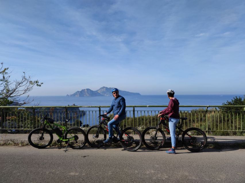 Sorrento Coast Sightseeing E-Bike Tour - Rolling off the main streets toward Massa Lubrense