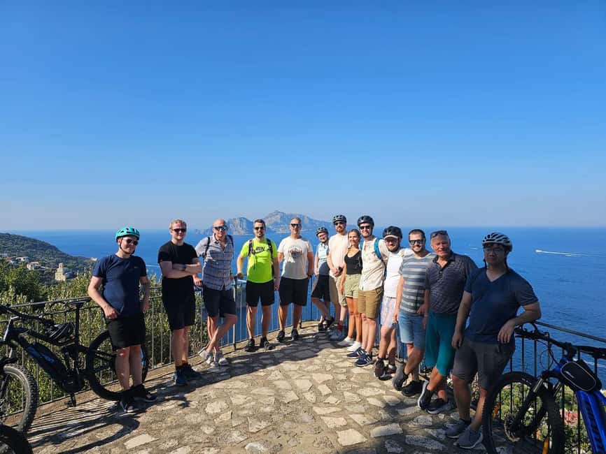 Sorrento Coast Sunset E-Bike Tour - From EnjoyBikeSorrento to Massa Lubrense: leaving the busy zones behind