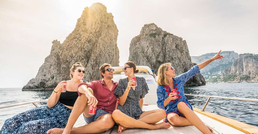 Sorrento: Exclusive Capri Boat Tour and Optional Blue Grotto - Capri arrival: what the first brief visit is for