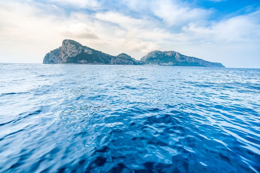 Sorrento: Exclusive Capri Boat Tour and Optional Blue Grotto - Swim and snorkel stops: masks included, Tyrrhenian Sea time