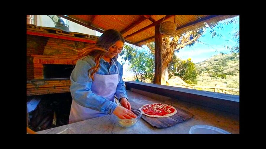 Sorrento: Half-Day Pizza Making, Wine, Limoncello & Pick-Up - Pizza on a Farm Above Sorrento, With Views Worth Waiting For