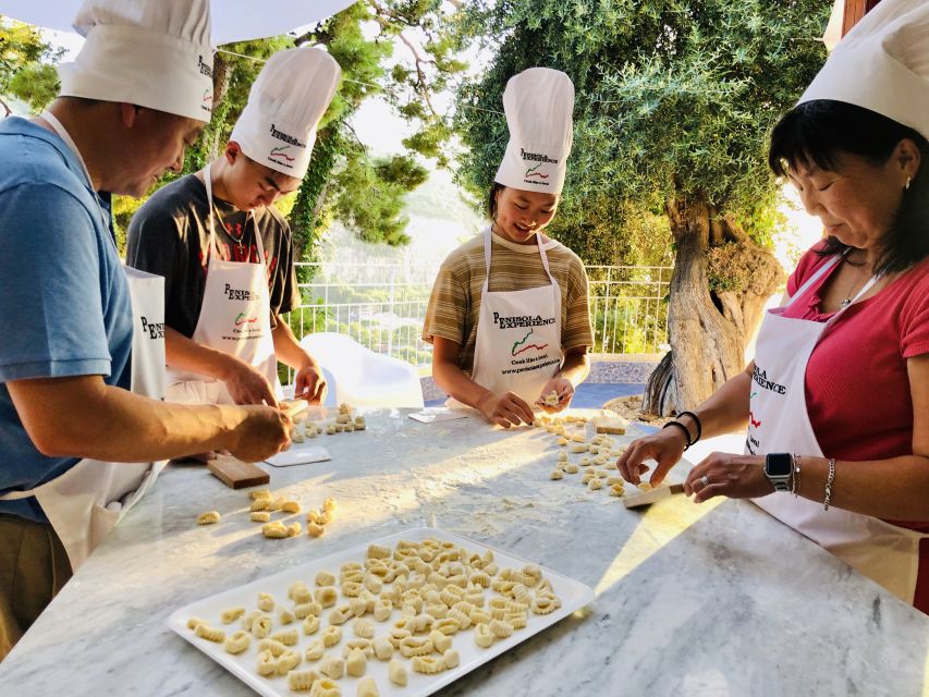 Sorrento: Italian Cooking Class with Transfer - Inside the Kitchen: What You Will Cook and How the 3 Hours Unfold
