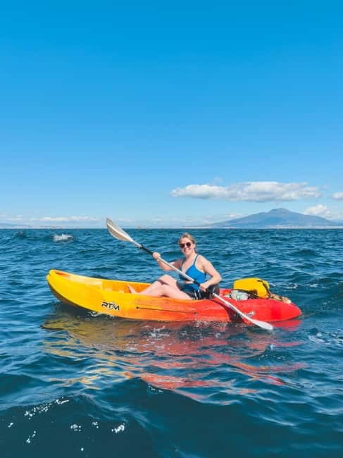 Sorrento: kayak small group tour to Bagni Regina Giovanna - Kayaking time: what the 2 hours actually feel like on the water
