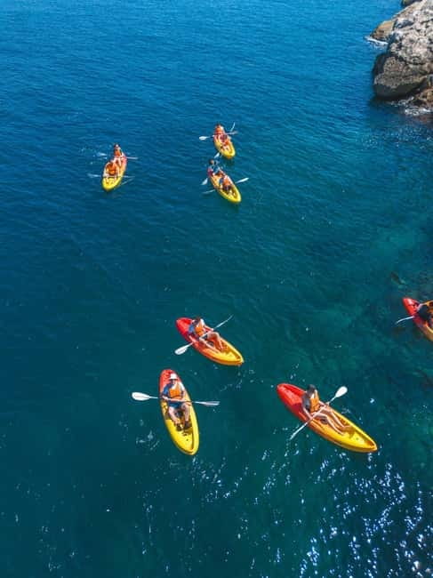 Sorrento: kayak small group tour to Bagni Regina Giovanna - The real highlight: Bagni della Regina Giovanna, swim time and rock-in arch vibes