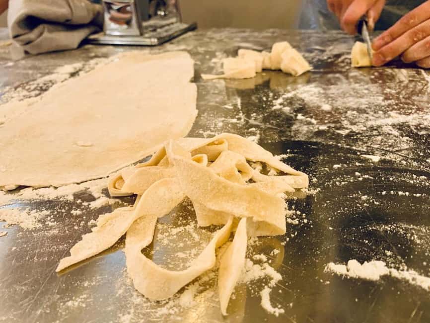 Sorrento: Pasta and Tiramisu Cooking Class with Wine - Behind the scenes at the restaurant kitchen