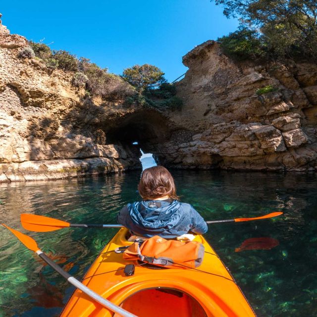 Sorrento: Premium Kayaking Experience with Swimming - The Swim Moment: Refreshing Water, Rocky Edges, and Smart Timing