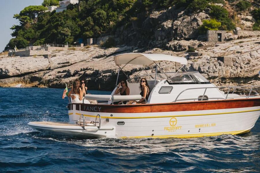 Sorrento: Private Capri Island Boat Tour with Blue Grotto - Anacapri and the viewpoint rhythm during the sea tour