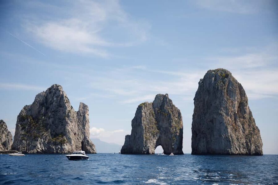 Sorrento: Private Capri Island Boat Tour with Blue Grotto - Pickup, van ride, and how to protect your day from delays