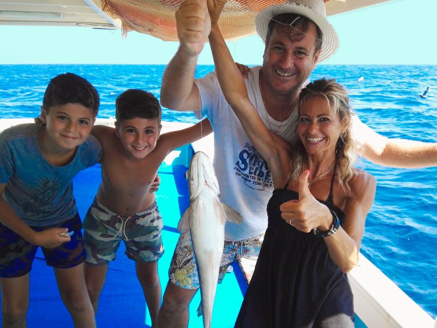 Sorrento: Sea-Fishing Tour with Lunch Onboard - Two Ways to Use Your Time: 2 Hours Ashore or 4 Hours Fishing Onboard