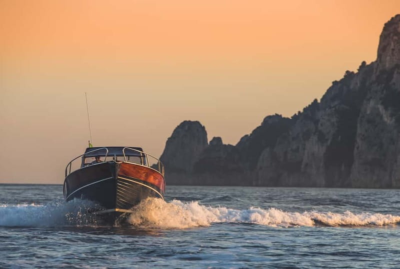 Sorrento: Sunset Coastal Boat Tour with Aperitif - Comfort and onboard details that matter on a 2-hour sail