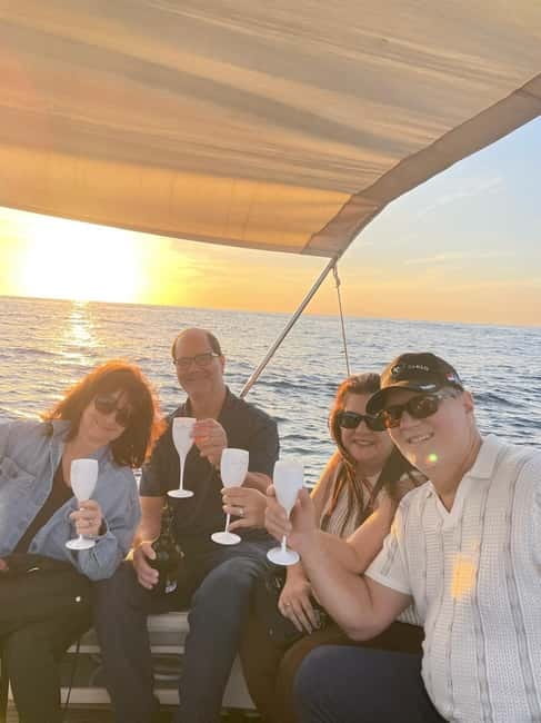Sorrento Sunset Cruise with Aperitif on Board - Cascatella di Punta Lagno and the Sant’Agnello Sea Caves