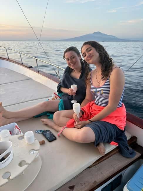 Sorrento Sunset Cruise with Aperitif on Board - Punta Campanella, Capri Views, and the End of the Peninsula