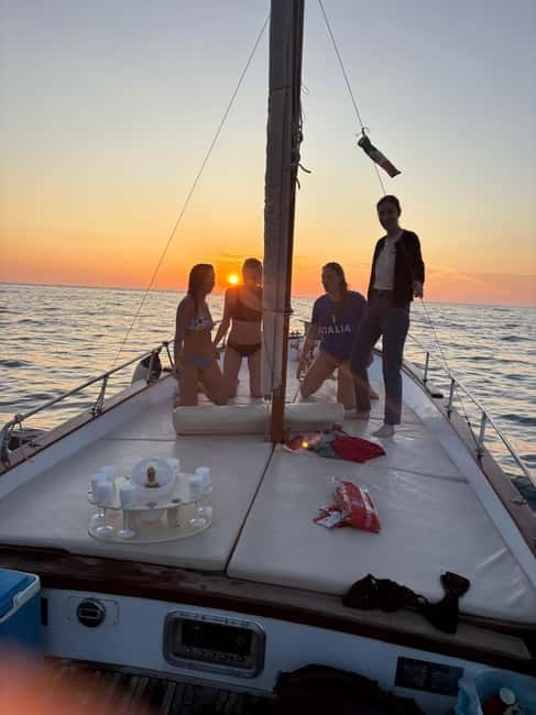 Sorrento Sunset Cruise with Aperitif on Board - Aperitif, Music, and an Optional Swim at Sunset