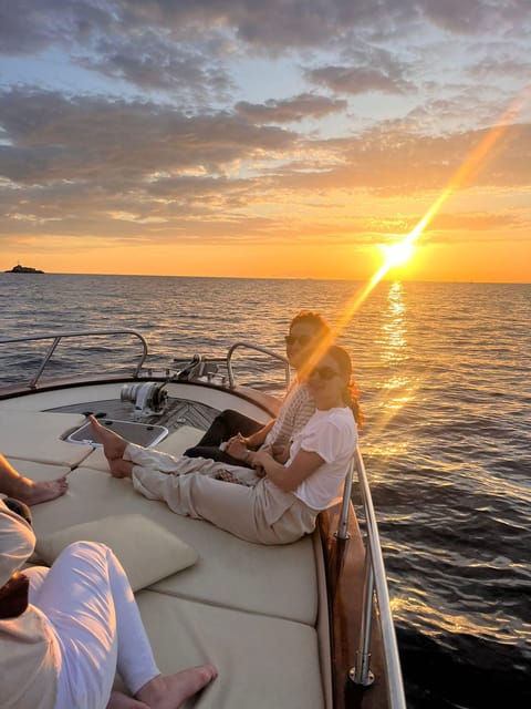 Sorrento Sunset Cruise with Aperitif on Board - Price and Value, Including the 25€ Harbor and Service Fee