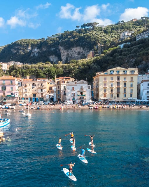 Sorrento: SUP Paddleboard Tour to Bagni Regina Giovanna - What to bring, what’s not allowed, and how to stay comfortable