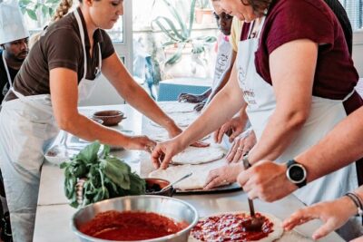 Toss, Bake, Cheers! – Sorrento Pizza Making Class with Wine