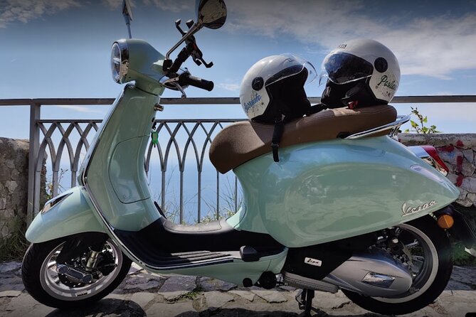 Vespa Rental to Discover Sorrento, Amalfi Coast, Positano & More - Positano pit stop: park, then walk the alleys to the beach
