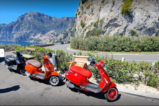 Vespa Rental to Discover Sorrento, Amalfi Coast, Positano & More - Praiano and Fiordo di Furore: the coast gets dramatic fast