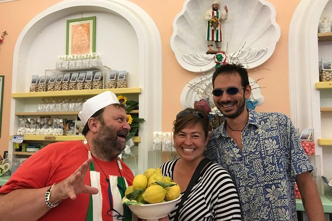 Walking Food Tour in Sorrento w/ Limoncello Factory Lemon Grove - Buffalo mozzarella, salumi, and craft beer: the savory anchor